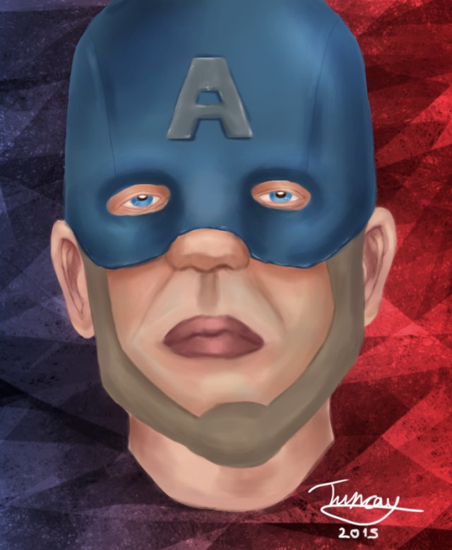 cap face sketch